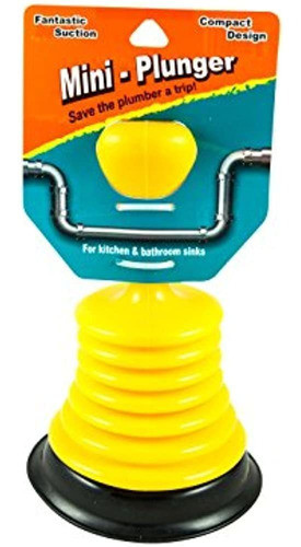 Desatascador De Fregadero Pequeño Y Compacto Con Mango Ergon 0