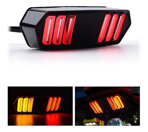 Farol Trasero Retro Nsr Rectangular 0