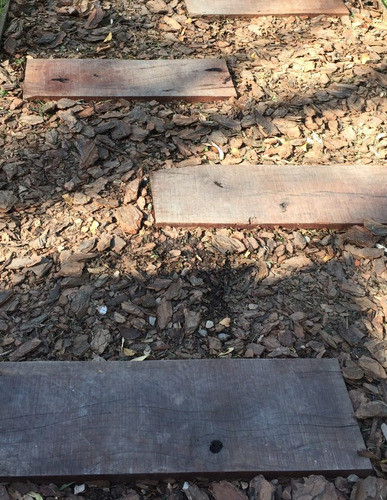 Tablones Quebracho Colorado Camino Jardin Deco Durmientes 0