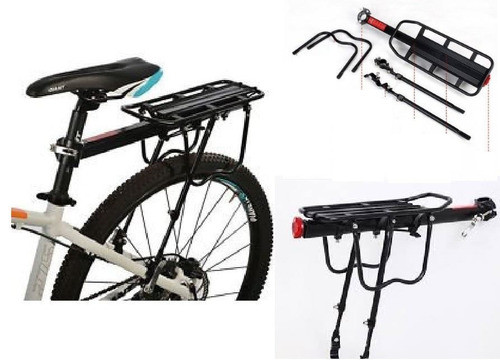 Parrilla Para Bicicleta Ajustable Rodado 20 A 26 Cms Kirkor 0