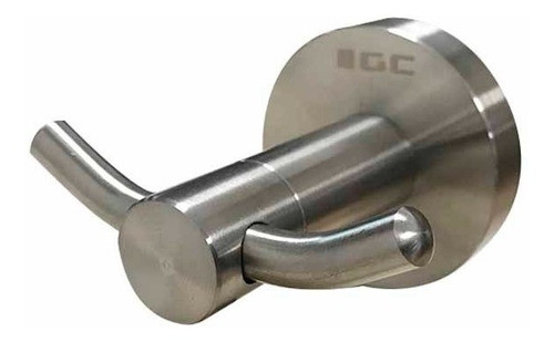 Percha Doble Acero Inox.  Satinado 0