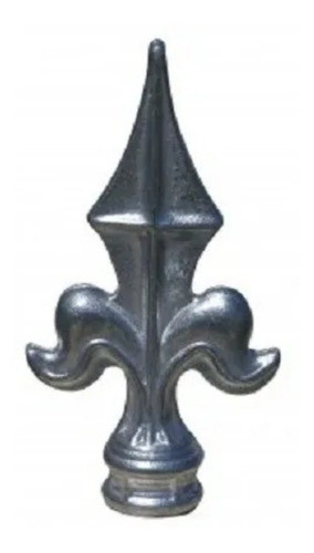 Punta Reja Puerta Porton Flor De Lis Grande Adorno Aluminio X 10u 0