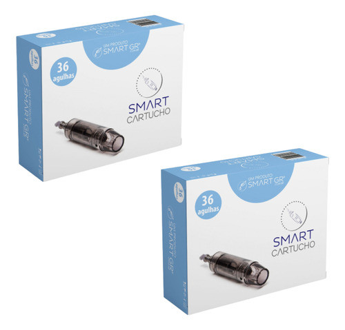 Kit C/ 2cx - Smart Cartucho Dermapen 36 Agulhas Smart Gr 0