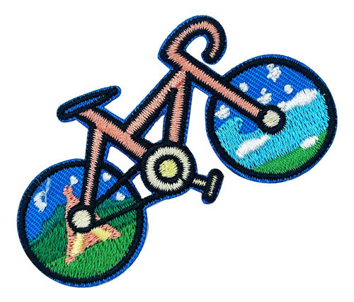Ferro Bordado Obokata Em Remendos, Remendo De Bicicleta De 0