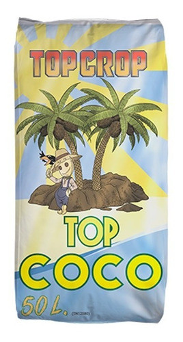 Fibra De Coco 50l Top Crop Cultivo Indoor Y Exterior 0