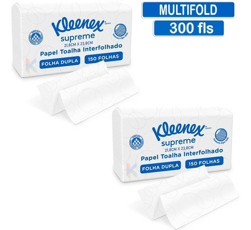 Papel Toalha Interfolhado Kleenex Supreme Kimberly-clark 0