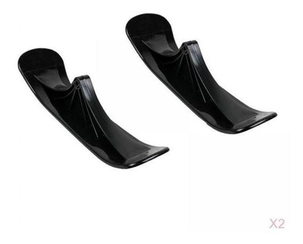 2pair Winter Kids Ski Scooter Divertido 2 Em 1 Trenó 0