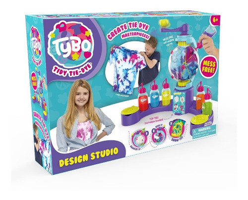 Kit De Personalizacao De Roupa Estudio Tie Dye Tybo Fun 0
