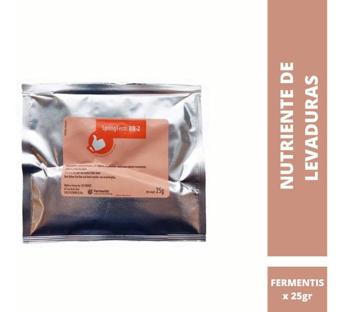 Nutriente De Levadura Springferm Br2 X25gr 0
