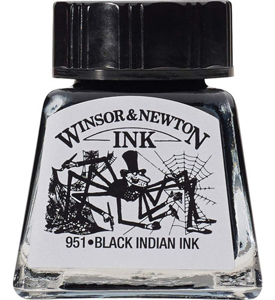 Tinta Para Dibujo Negra Winsor & Newton 14ml 0 Tinta Para Dibujo Negra Winsor & Newton 14ml 0