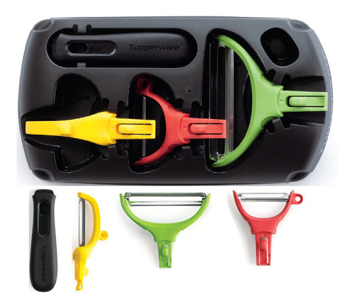 Click Series Set Box Tupperware® Pelador Vegetal Multiples 0
