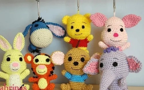 Pack 50' Patrones Amigurumi Llaveros Crochet 0