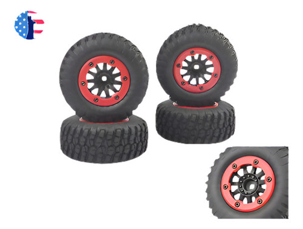 U.s. 4 X Llantas Beadlock Rueda Hexagonal De 12mm Para Raxxa 0