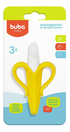 Massageador De Gengiva Para Bebe Bananinha Buba 0