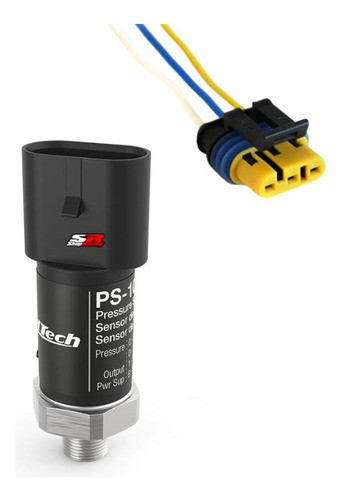 Sensor De Pressao 0-10bar Ps10 Original Fueltech + Conector 0