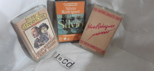 Silvio Rodriguez X 3 Cassettes 0