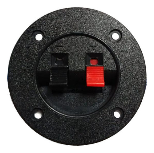 Dos Borneras Para Bafles Redondas Prensacables 0