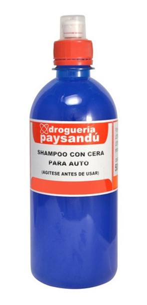 Shampoo Con Cera Para Autos - 500 Ml 0