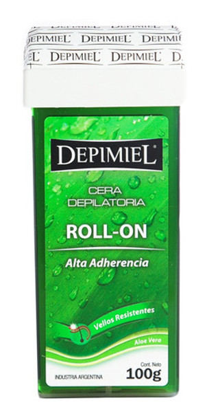 Depimiel Cera Depilatoria Roll On Descartable Aloe Vera 100g 0 Depimiel Cera Depilatoria Roll On Descartable Aloe Vera 100g 0
