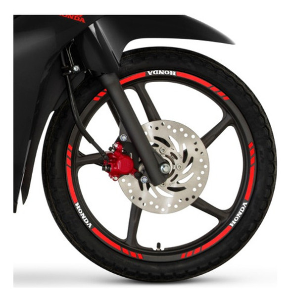 Calco Para Llanta 17 Honda Wave 110 S Cb 250  Centro Motos 0