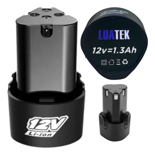 Bateria Parafusadeira 12v Potência De Carga 1.3 Ah Lítio 0
