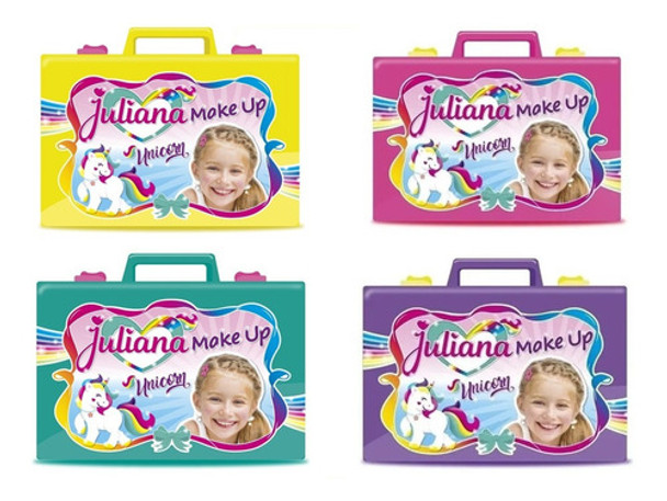 Valija Juliana Maquillaje Make Up Sombras Esmalte Original 0