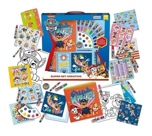 Paw Patrol Mega Set Actividades Didactico New 09978 Bigshop 0
