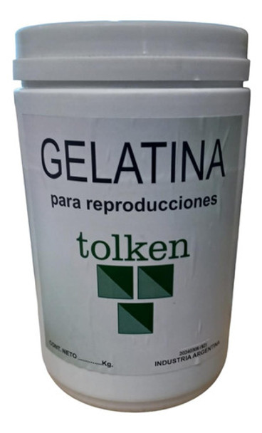 Gelatina Tolken Para Yeso Dentales X1kg 0