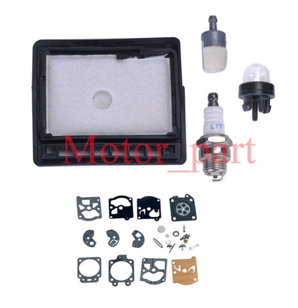 Filtro De Aire Kit De La Reconstrucción De Carburador Para E 0 Filtro De Aire Kit De La Reconstrucción De Carburador Para E 0