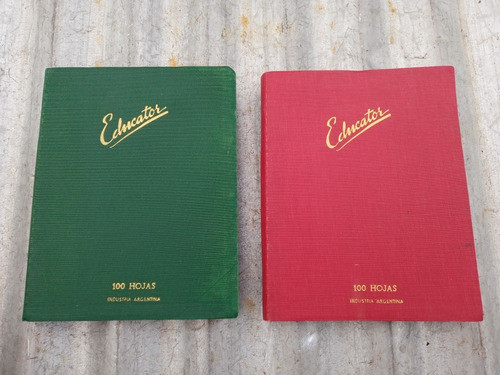 2 Cuadernos Escolares Educator De 100 Hojas Rayadas 0