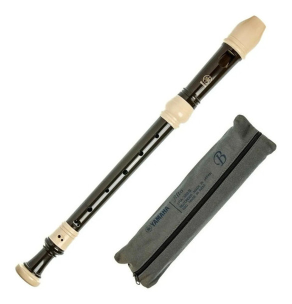 Flauta Doce Contralto Profissional Barroca Yamaha Yra38biii 0