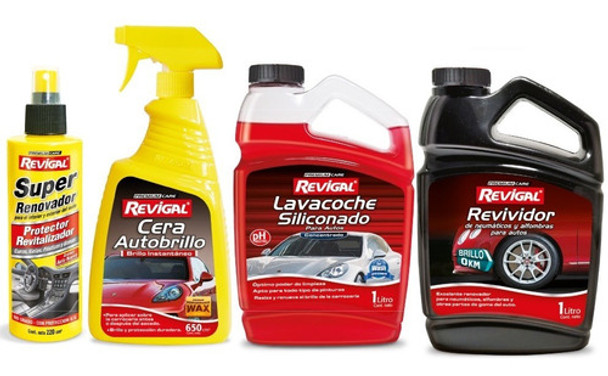 Shampoo Revividor Renovador Y Cera Autobrillo Revigal 0 Shampoo Revividor Renovador Y Cera Autobrillo Revigal 0