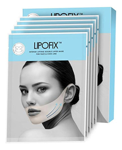 Máscara De Doble Capa De Lipofix Reductora De Doble Barbilla 0