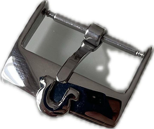 Fecho Omega Prateado 18mm Presilha Fivela 0