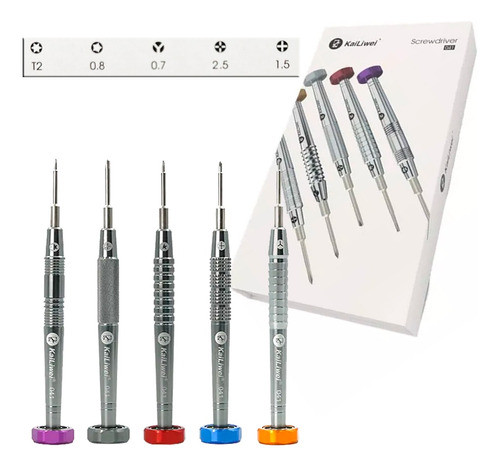 Kit Premium Destornilladores Kailiwei 041 Tecnicos 0