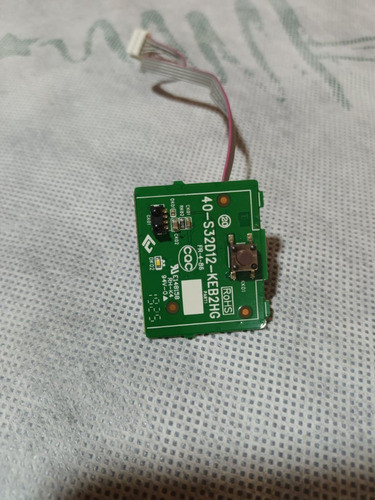 Boton Encendido Y Sensor Remoto Rca Xc32sm Tcl L32s6500 0