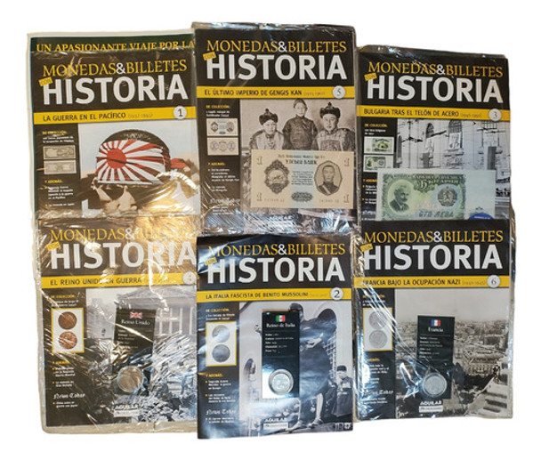 Fascículos Coleccionables Monedas Y Billetes Historia Nación 0