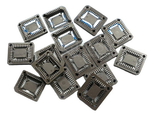 10 Zocalo Plcc32 Plcc 32 Smd Ecu Electronica Automotriz 0