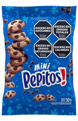 Galletitas Mini Pepitos X 50g. - Tienda Kako 0