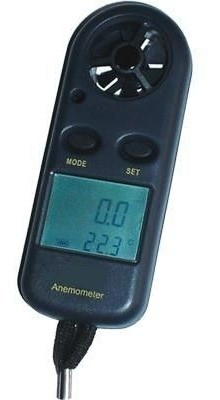 Anemometro Digital Portatil Temperatura Pantalla Iluminada 0