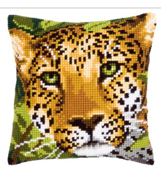 Tapiz Almohadon -kit Completo - P/bordar + Lanas + Aguja 0