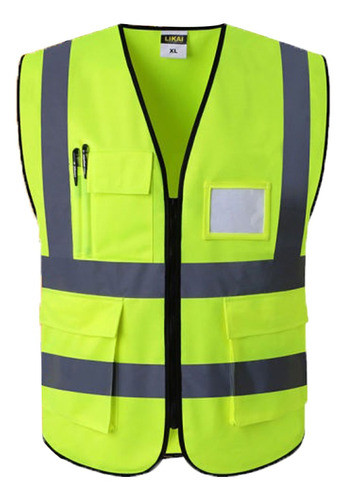 Colete Faixa Sinalizador Refletivo Epi Blusao Fluorescente 0
