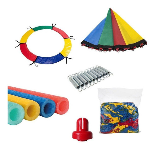 Kit Acessórios Premium Para Reposição Cama Elástica De 1,83m 0