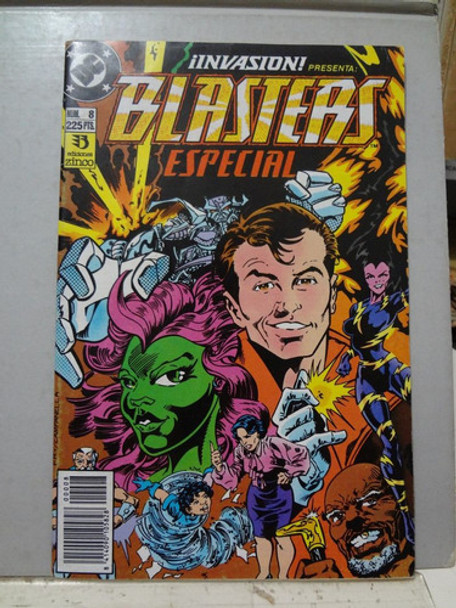 Gibis Hqs Invasion Blasters Especial  Nº 8 - Em Espanhol 0
