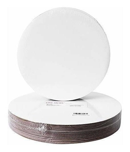 Base Para Tarta De Color Blanco Con Revestimiento Redondo 10 0