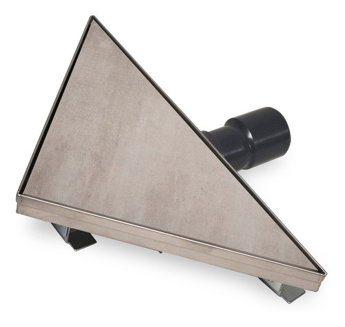 Rejilla Desague Triangular Fluenza Acero Inca Mate Pro 0