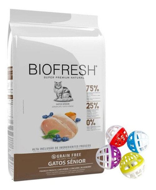 Biofresh Super Premium Gato Senior 1,5kg Pollo + Regalo! 0 Biofresh Super Premium Gato Senior 1,5kg Pollo + Regalo! 0