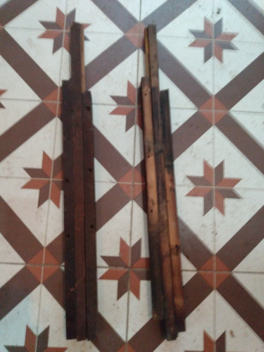 Guias De Madera Para Mesa Antigua 0