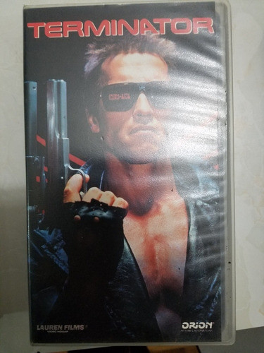 Cassette Vhs Terminator Schwarzenegger 0