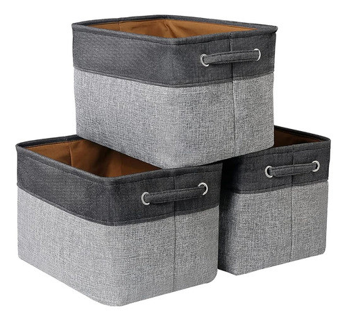 Cestas De Almacenamiento Megacra 3 Pack Cestas Estanterías C 0